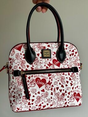 Dooney & Bourke Disney Donald and Daisy Duck Satchel